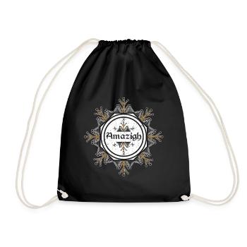 AMAZIGH MORIFES POTERIES KABYLE - Sac de sport léger - noir - Devant