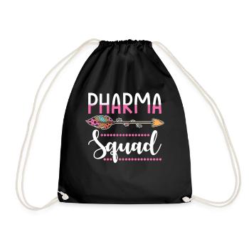 Pharmacist - Drawstring Bag - black - Front