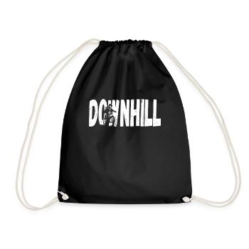 Descente VTT Nature Montagnes Retro Wave Vintage - Sac de sport léger - noir - Devant