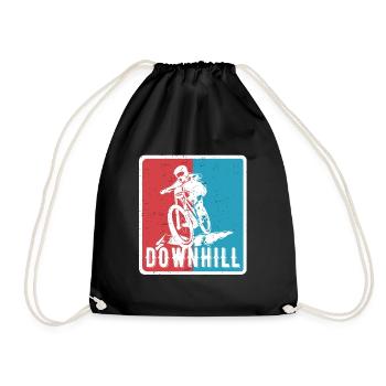 Vtt de descente VTT RetroVintage - Sac de sport léger - noir - Devant