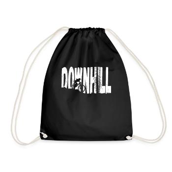 Descente VTT Nature Montagnes Retro Wave Vintage - Sac de sport léger - noir - Devant