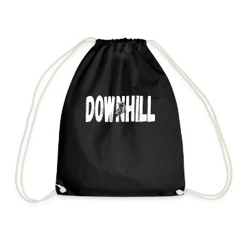 Descente VTT Nature Montagnes Retro Wave Vintage - Sac de sport léger - noir - Devant