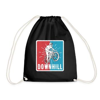Vtt de descente VTT RetroVintage - Sac de sport léger - noir - Devant