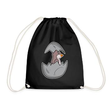 Bébé Moineau Domestique - Sac de sport léger - noir - Devant