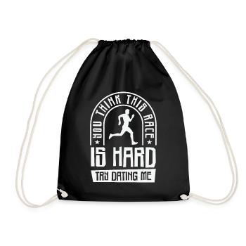 Jogger Runner Marathon Jogging Ski de fond - Sac de sport léger - noir - Devant