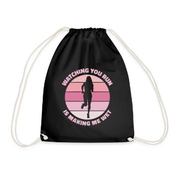 Jogger Runner Marathon Jogging Ski de fond - Sac de sport léger - noir - Devant