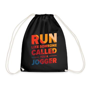 Jogger Runner Marathon Jogging Ski de fond - Sac de sport léger - noir - Devant
