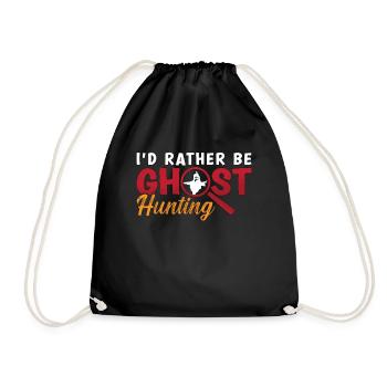 Ghost Hunter Paranormal Ghost Hunt Cadeau - Sac de sport léger - noir - Devant