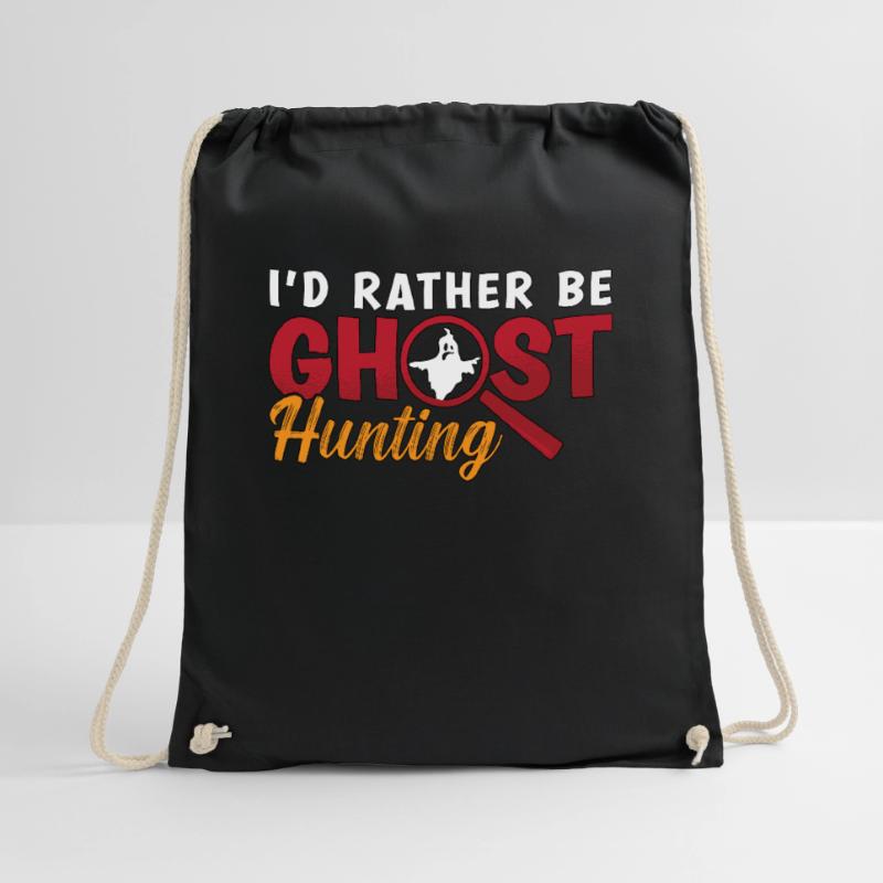Ghost Hunter Paranormal Ghost Ghost Hunt Gift Drawstring Bag
