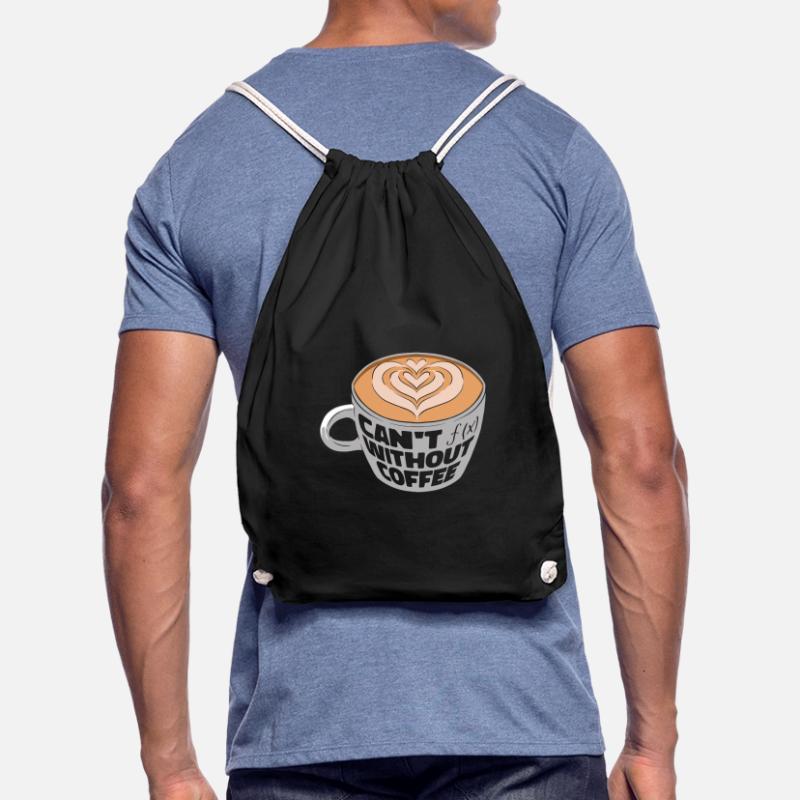 Math Coffee Mathematics Function Coffee Lover Drawstring Bag
