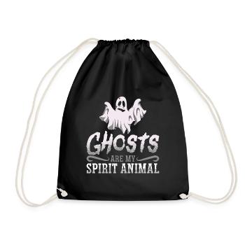 Ghost Hunter Ghost Hunt Horreur Cadeau effrayant - Sac de sport léger - noir - Devant