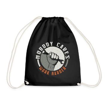 Mechanic Profession Automotive Mechanic Car Funny Saying - Drawstring Bag - black - Front