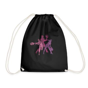 Joueur de tennis Joueur de tennis Paddleball - Sac de sport léger - noir - Devant