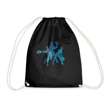 Joueur de tennis Joueur de tennis Paddleball - Sac de sport léger - noir - Devant