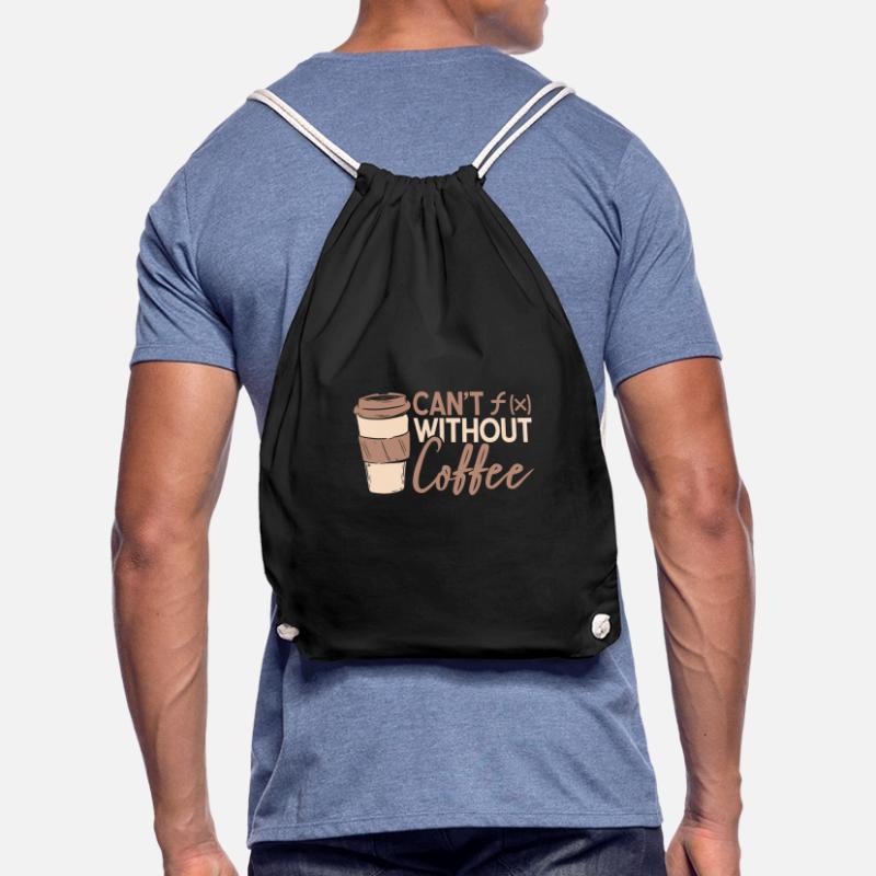 Math Coffee Mathematics Function Coffee Lover Drawstring Bag