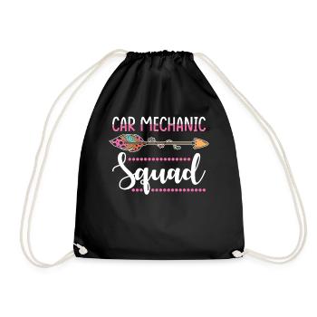 Groupe de mécaniciens automobiles - Sac de sport léger - noir - Devant