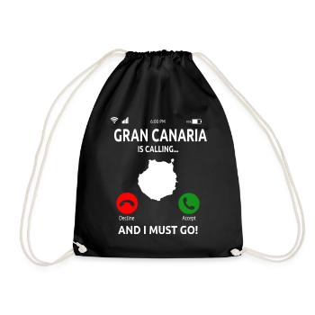 Gran Canaria Îles Canaries Vacances - Sac de sport léger - noir - Devant