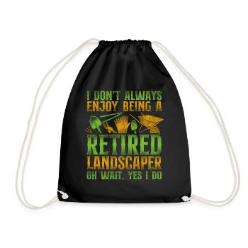 Paysagiste Aménagement Paysager - Sac de sport léger - noir - Devant