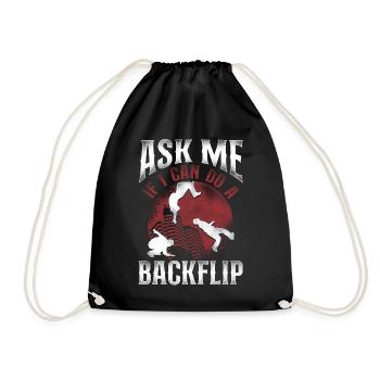 Parkour Free Running Traceur - Sac de sport léger - noir - Devant