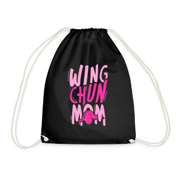 Wing Chun Mama Arts Martiaux Arts Martiaux Entraîneur - Sac de sport léger - noir - Devant