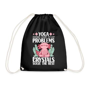 Yoga Yogi Relax - Sac de sport léger - noir - Devant