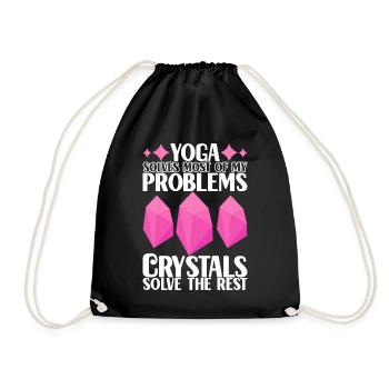 Yoga Yogi Relax - Sac de sport léger - noir - Devant