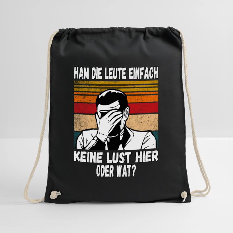 Ham die Leute einfach keine Lust oder wat? Profi Turnbeutel