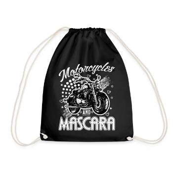 Motos Et Mascara Moto Femme Motard - Sac de sport léger - noir - Devant