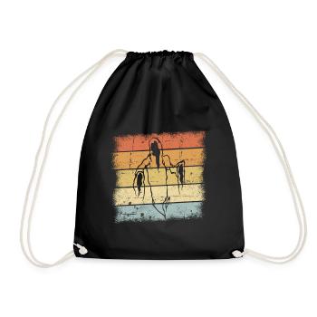 Ghost Hunters - Drawstring Bag - black - Front