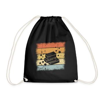 Fabrication de savon - Sac de sport léger - noir - Devant