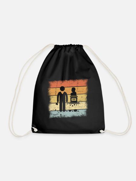 Bildhauer Geschenk - Turnbeutel - Schwarz