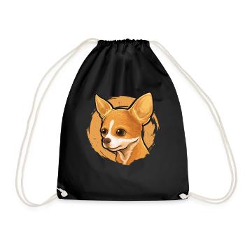 Quadrupède Wauwau Mâle Propriétaire de chien - Sac de sport léger - noir - Devant