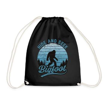 Bigfoot Hide And Seek Nature Lovers Camper - Sac de sport léger - noir - Devant