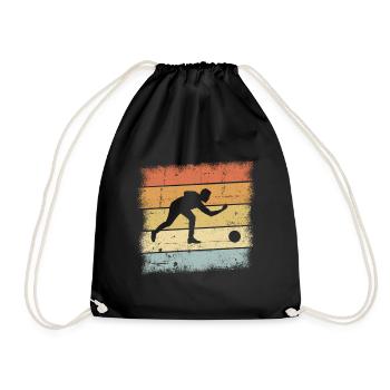 Cadeau bowling - Sac de sport léger - noir - Devant