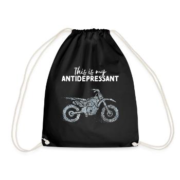 Moto Moto Excursion Motard Femme Motard - Sac de sport léger - noir - Devant
