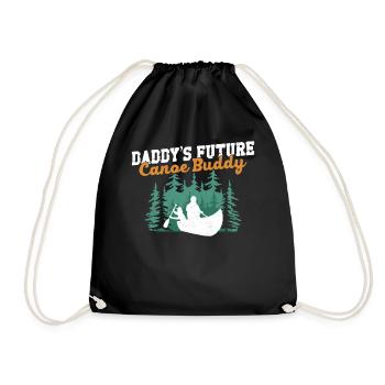 Canoë Canoë Père Papa Fils - Sac de sport léger - noir - Devant