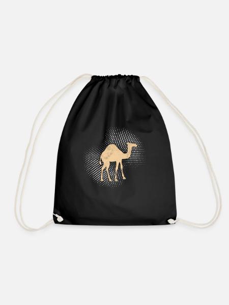 Dromadaire de chameau - Sac de sport léger - noir