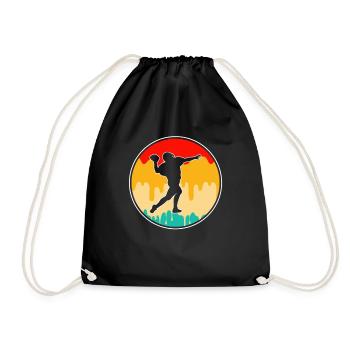 Football Rétro - Sac de sport léger - noir - Devant