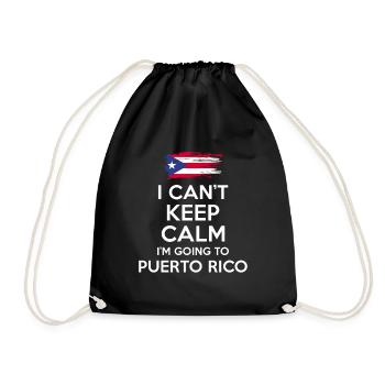 Porto Rico Vacances - Sac de sport léger - noir - Devant