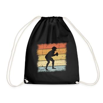 Football Rétro - Sac de sport léger - noir - Devant