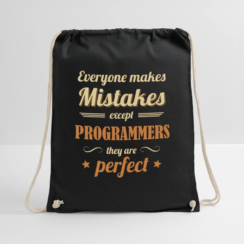 Programmers are Perfect Developer Coder Turnbeutel