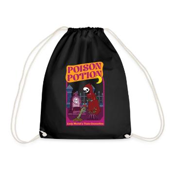 Poison Potion - Lady Merlot's Deadly Concoction - Turnbeutel - Schwarz - Vorne