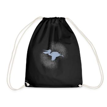Pelican - Drawstring Bag - black - Front