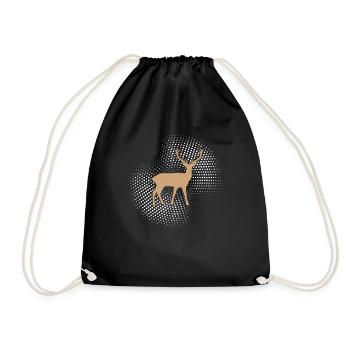 Cerf - Sac de sport léger - noir - Devant