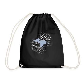 Pelican - Drawstring Bag - black - Front