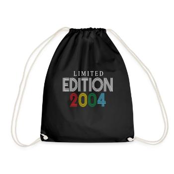 Limited Edition 2004 - Drawstring Bag - black - Front