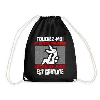 Judo Humour - Sac de sport léger - noir - Devant