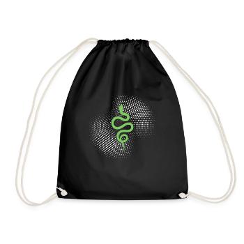 Serpent - Sac de sport léger - noir - Devant