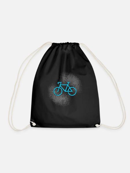 Fahrrad - Turnbeutel - Schwarz
