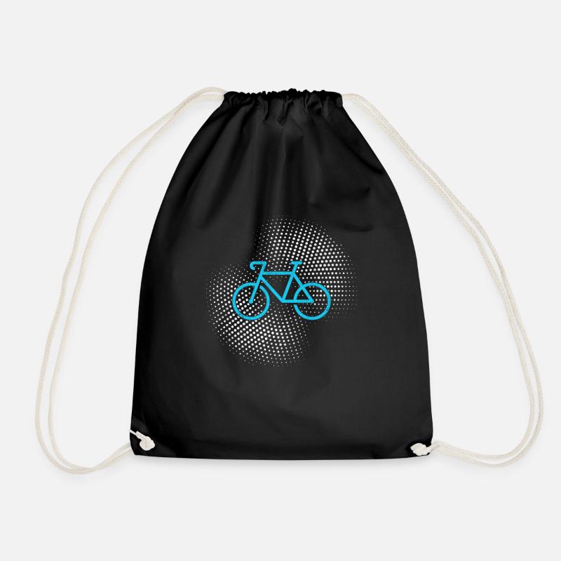 Fahrrad - Turnbeutel - Schwarz